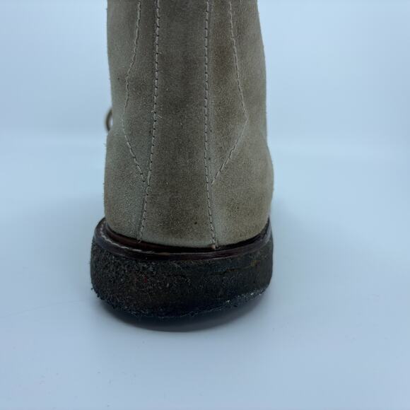 Polo Ralph Lauren Chukka Boots Mens 11 D Tan Suede Crepe Sole Made Italy Used main image 8